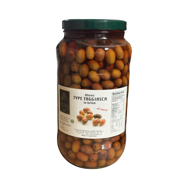 Taggiasca Olives 6.4lbs Whole