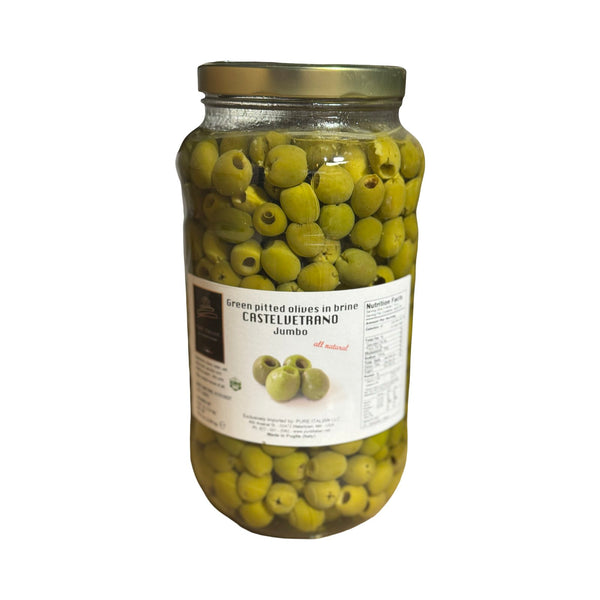 Castelvetrano Olives 6.4 lbs Pitted